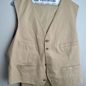 J.Crew Vest & Pants - worn once & dry cleaned